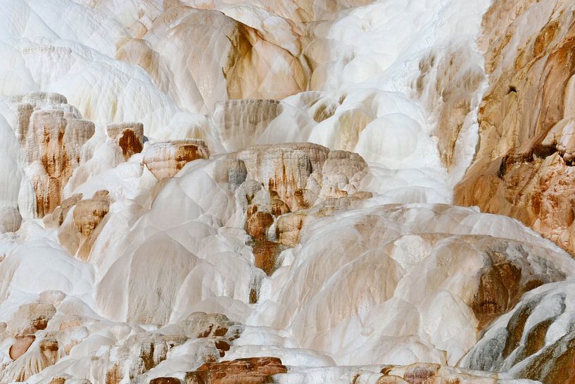 Mammoth Hot Springs à Yellowstone par Antwan Janssen