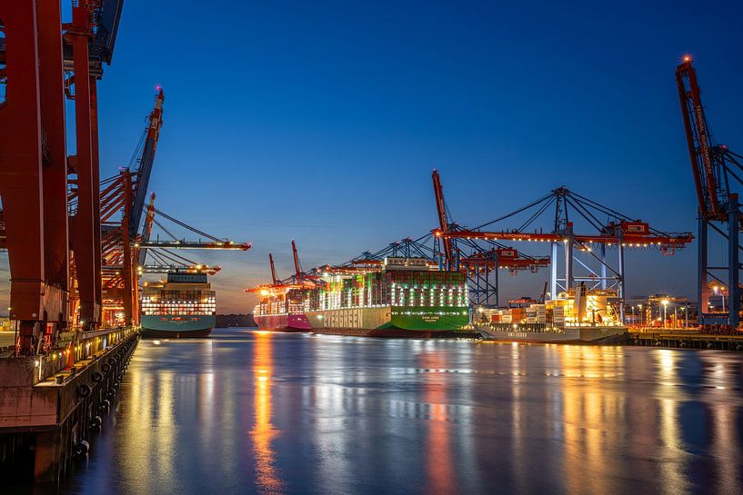 Port of Hamburg, Germany by Alexander Ludwig