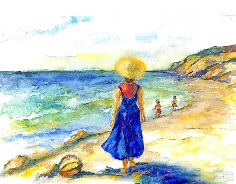 To the beach in the Algarve (Portugal ) by Ineke de Rijk