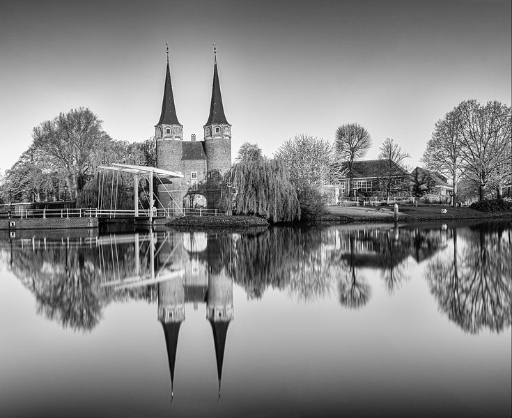 Morgenstille am Osttor von Rene van Heerdt