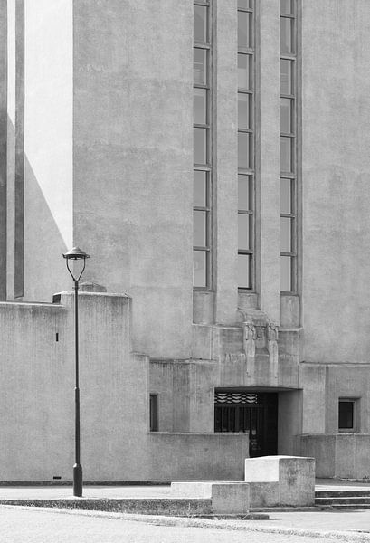 Eingang Hauptgebäude von Radio Kootwijk von Ebelien