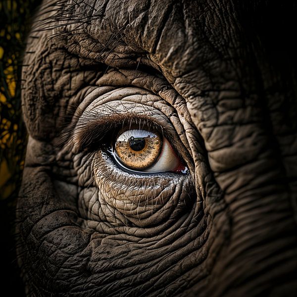Elefantenauge&#039;Auge von Luc V. de Zeeuw