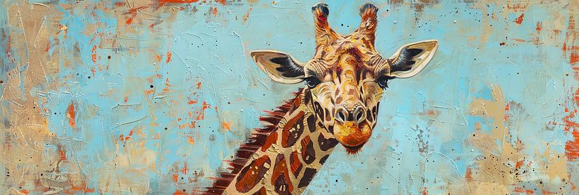 Girafe par Poster Art Shop