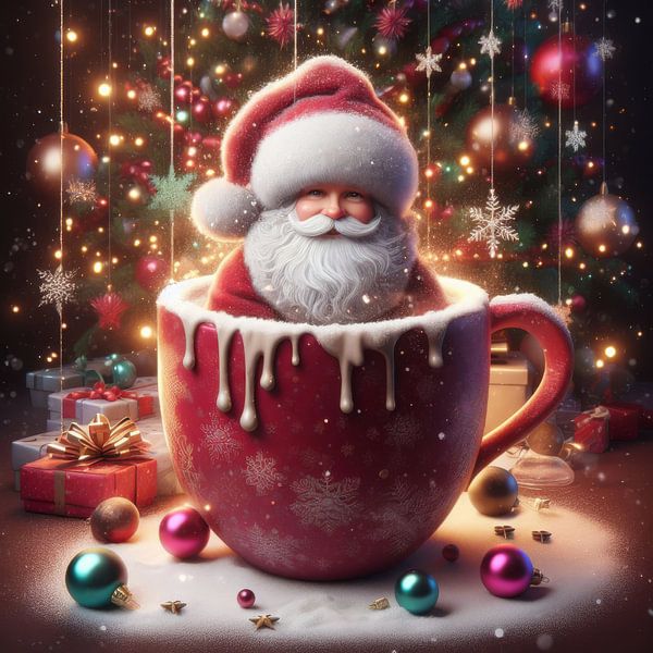 Santa&#039;s Cozy Cup von Laly Laura