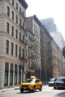 Taxi jaune de New York à Soho