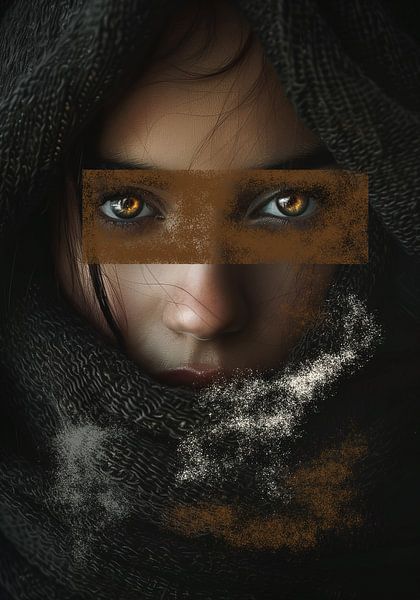 Les yeux brillants par Bianca ter Riet