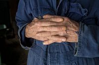 Die Hände eines Bauern