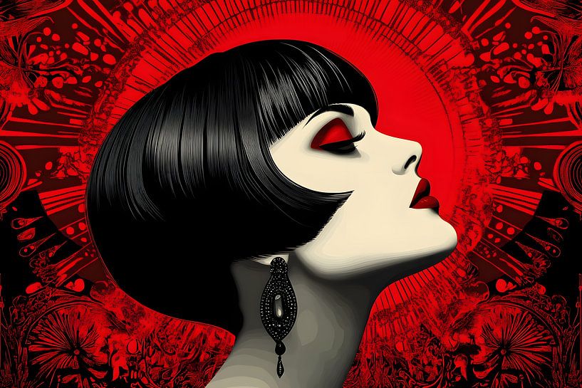 Rêve Art déco en rouge par Skyfall