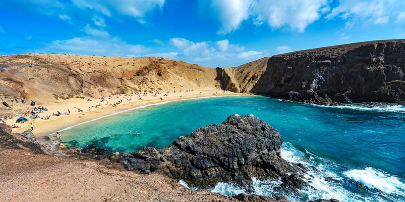 Panorama Playa Papagayo Strand von Photo Art Thomas Klee