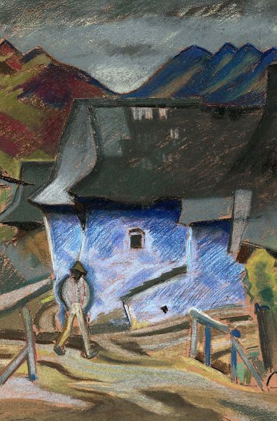 Arnold Peter Weisz-Kubínčan-Marcheur de nuit par finemasterpiece