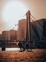 Sonnenbaden in der Stadt