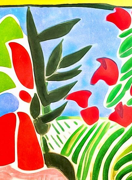 Im Blumengarten, Motiv 2 von zam art