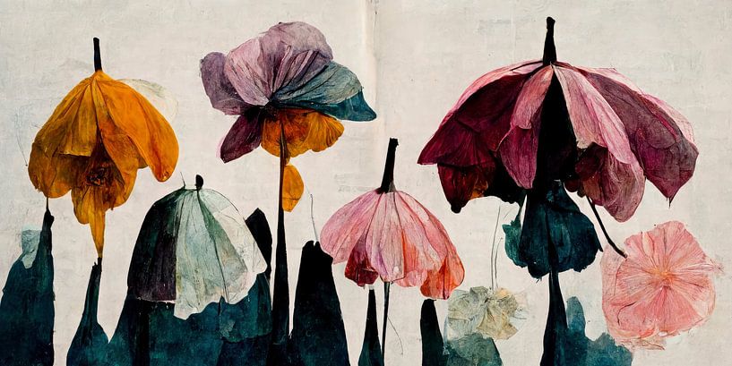 Umbrella Flowers von Treechild