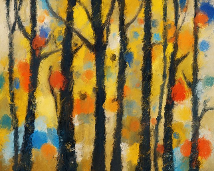 La chasse d'eau de la forêt par Frankie Soldado