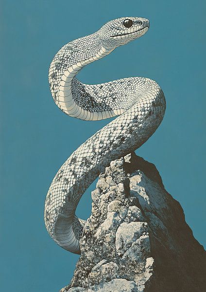 Schlange von Niklas Maximilian