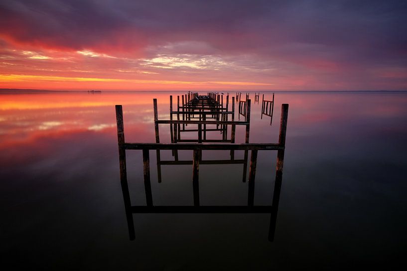 Lila Wolken von Marvin Schweer