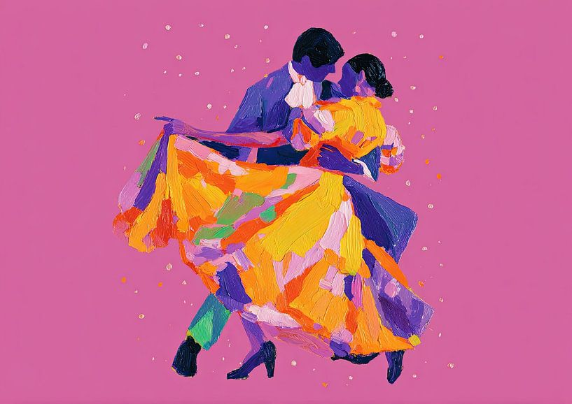 Tanzfreude von Wunderbare Kunst