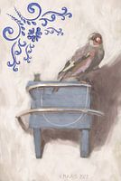 Carel Fabritius' little putter in a new style.