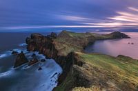 Madeira Ponta de Sao Lourenco at sunrise