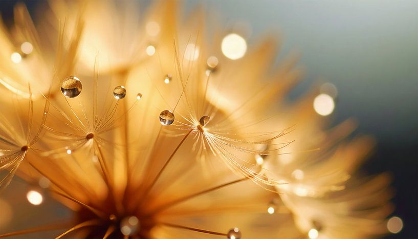 Pusteblume in Makro von Mustafa Kurnaz