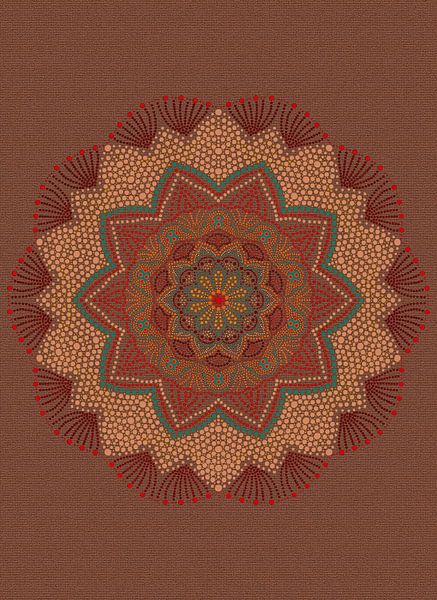 Liebes-Mandala von Moonheart Artworks