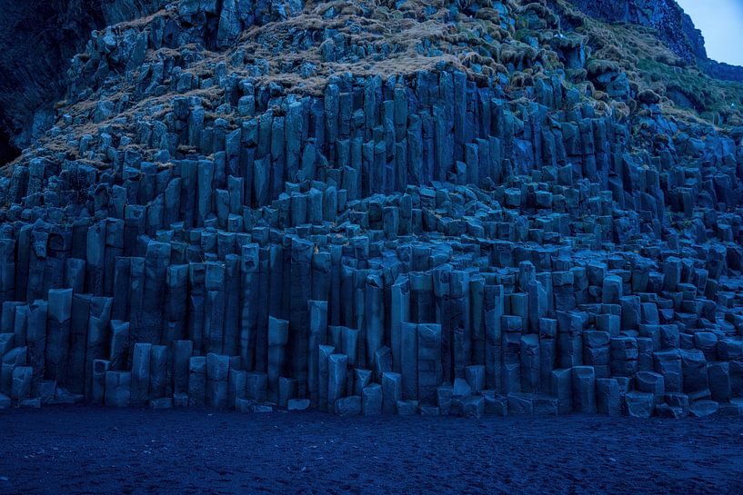 Plage de sable noir en Islande par Merijn Loch