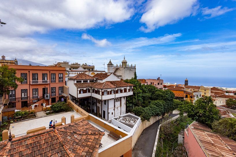 La Orotava, Teneriffa Spanien. Stadt mit den Balkonen von Gert Hilbink