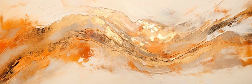 ABSTRAKTE KUNST Weiche Farbsynfonie von Melanie Viola