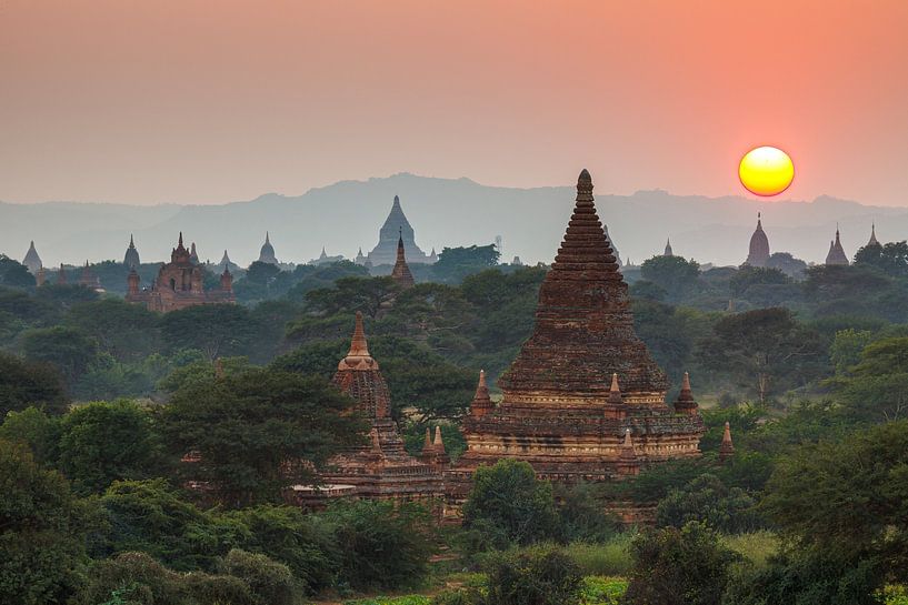 The temples of Bagan in Myanmar by Roland Brack