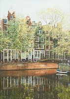 Gemälde: Brouwersgracht, Amsterdam