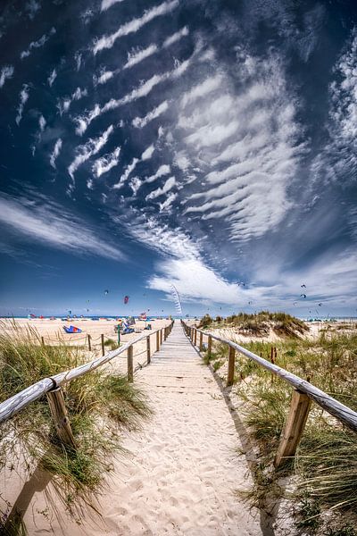 Photo de la plage de Tarifa en Espagne / Andalousie par Voss photographie