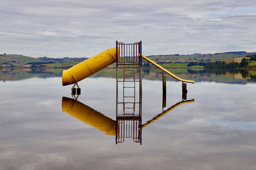 Reflection of the Slide: Magic at Lake Waihola by Be More Outdoor