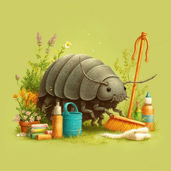 woodlouse cartoon by LidyStuit