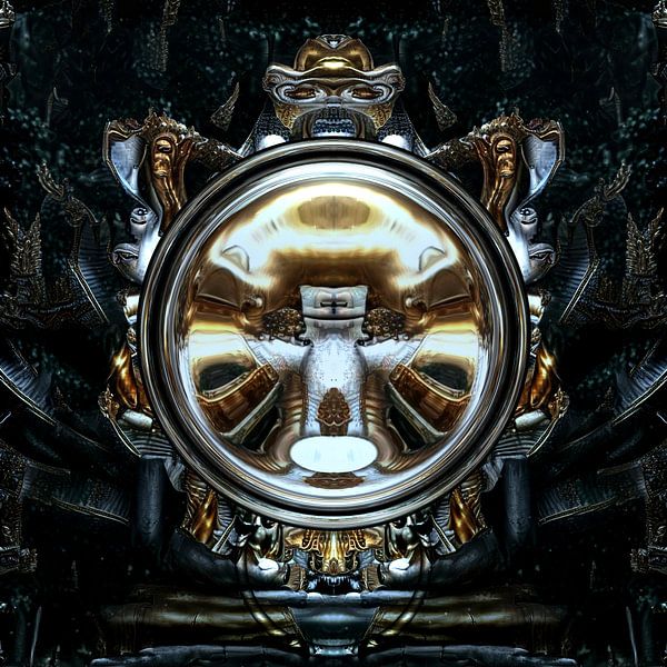 Single Sphere Refraction by Hugh Fathers