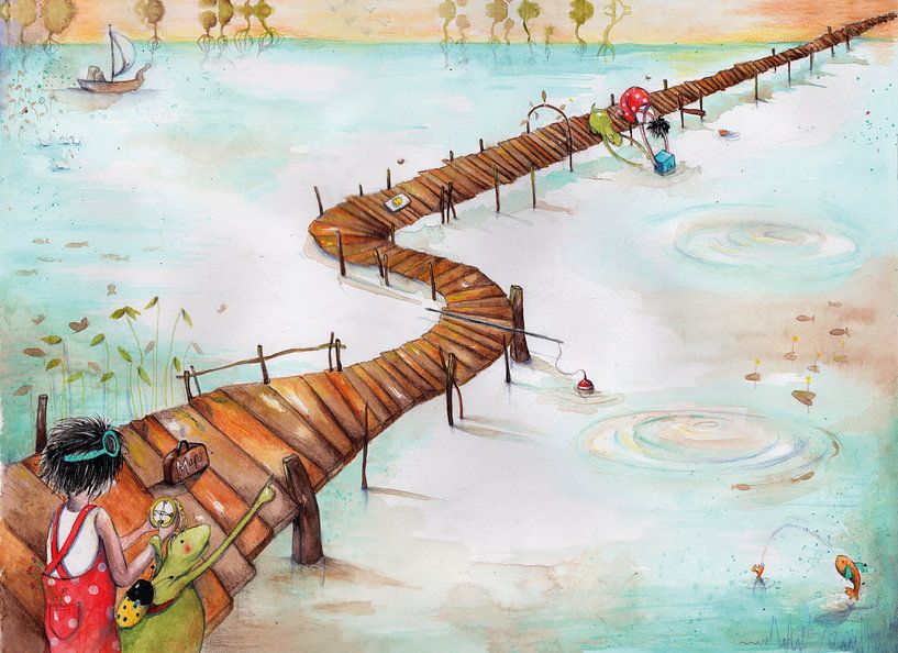 Osez traverser le pont par keanne van de Kreeke