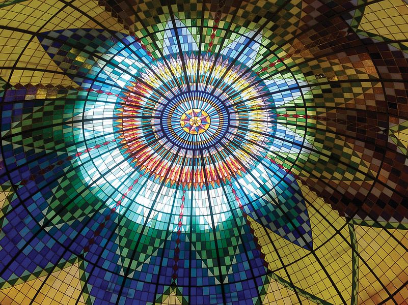 Glass in Lead Dome by Esther van Dijk