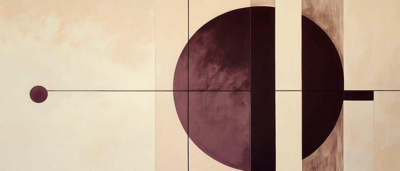 Composition abstraite par Poster Art Shop