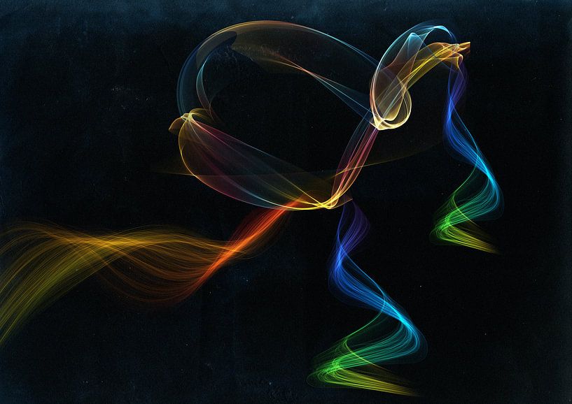 Lumière dansante par Harry Stok