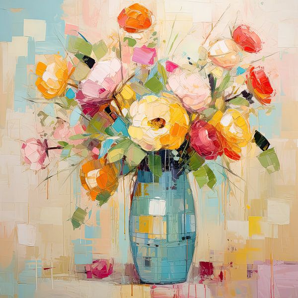 Fleur and colour 19 by Bert Nijholt