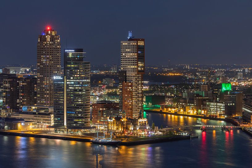 Der segelschiff Eendracht am Wilhelminapier in Rotterdam von MS Fotografie | Marc van der Stelt