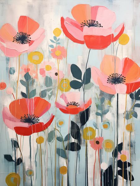 Fleurs abstraites par Bert Nijholt