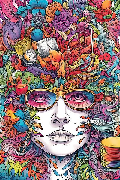 Painting The Enchanted Mind by ARTEO Paintings