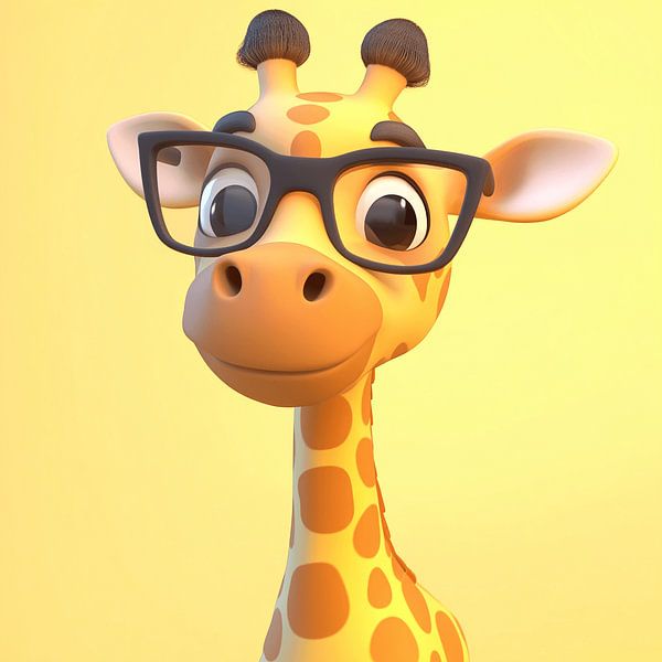The Smart Giraffe | A Playful Look at Wisdom by Karina Brouwer