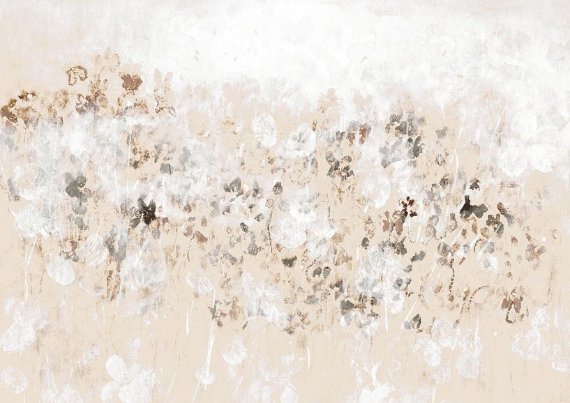 zarter Tanz der Blumen Wabi Sabi 1 von Claudia Gründler