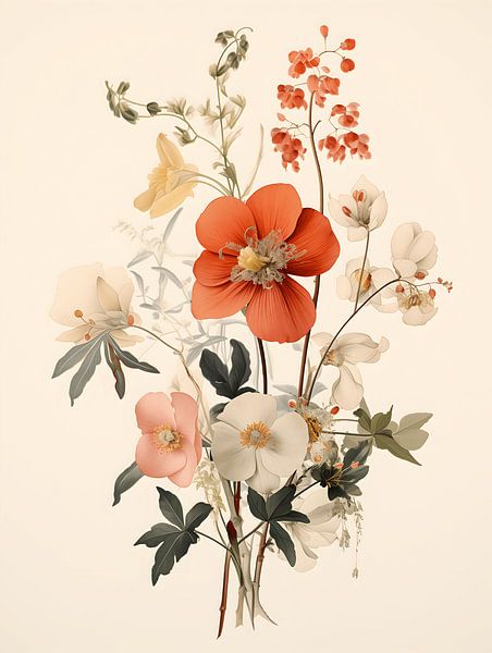 Wabi-Sabi Botanical II by Gypsy Galleria