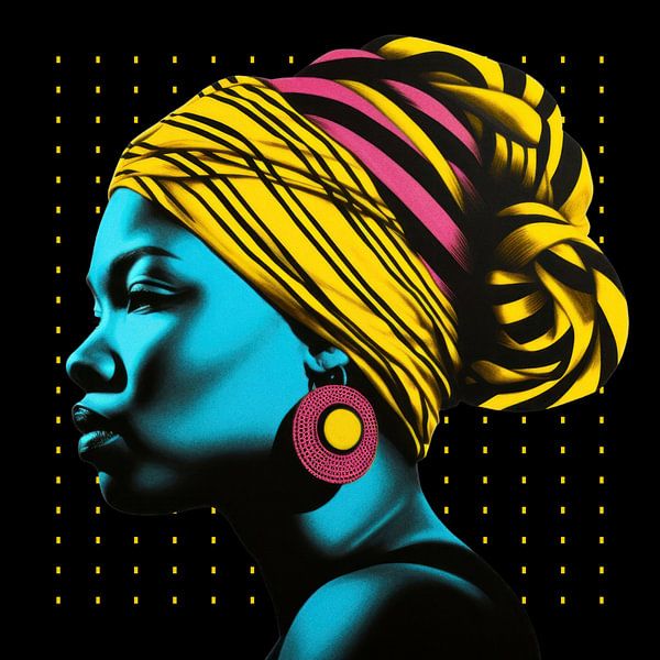 Black Blue Pearl by Marja van den Hurk