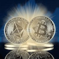 Kryptowährungen im Fokus: Einzigartiger Leinwanddruck für digitale Visionäre