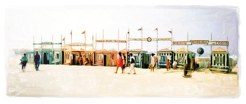 Kleedhokjes in Portugal von Frans Jonker