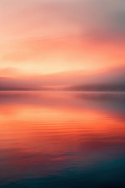 La lumière se reflète dans la mer par fernlichtsicht