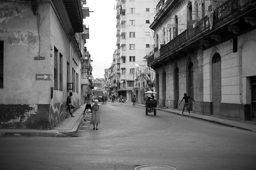 Straten van Havana van Dusty Bisschops